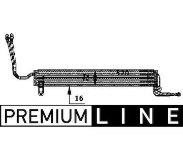 Chladič oleje, řízení MAHLE ORIGINAL CLC 55 000P