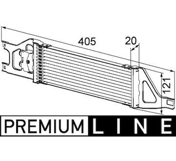 Chladič oleje, automatická převodovka MAHLE CLC 57 000P