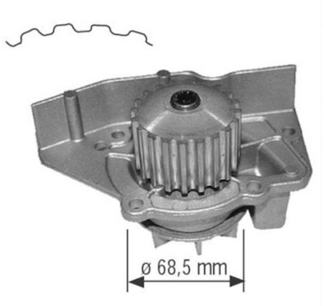 Vodní čerpadlo, chlazení motoru MAHLE CP 143 000S