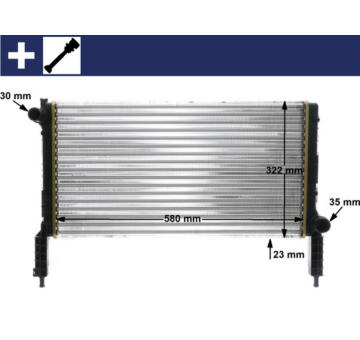 Chladič, chlazení motoru MAHLE CR 1446 000S