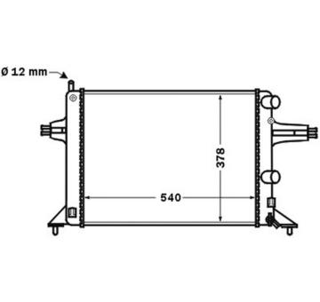 Chladič, chlazení motoru MAHLE CR 1494 000S