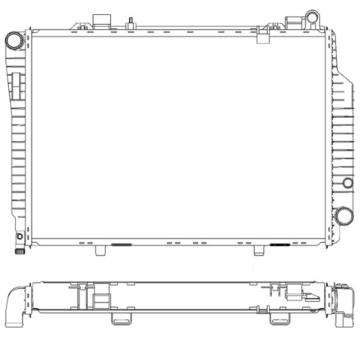 Chladič, chlazení motoru MAHLE CR 249 000S