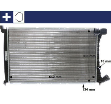 Chladič, chlazení motoru MAHLE CR 473 000S