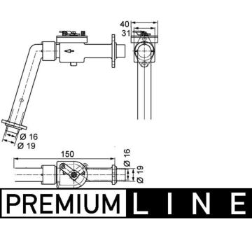 Termostat MAHLE CV 7 000P