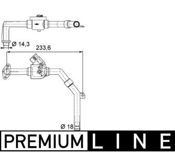 Termostat MAHLE CV 9 000P