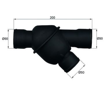 Termostat, chladivo MAHLE TH 24 83