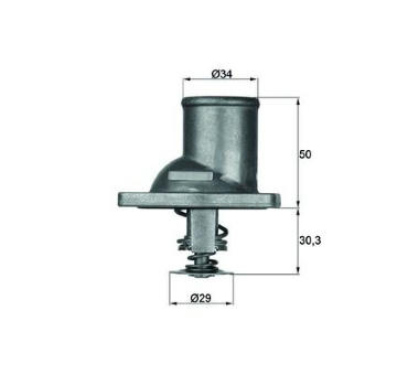 Termostat, chladivo MAHLE TI 1 92