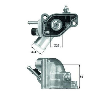 Termostat, chladivo MAHLE TI 5 92