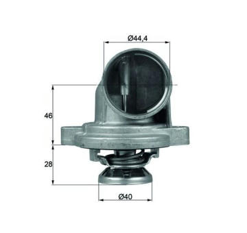 Termostat, chladivo MAHLE TI 23 80