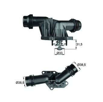 Termostat, chladivo MAHLE ORIGINAL TI 25 85