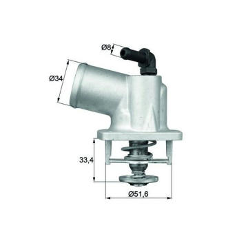 Termostat, chladivo MAHLE TI 54 92D