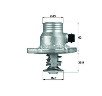 Termostat, chladivo MAHLE TM 11 105