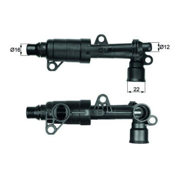 Termostat, chlazení oleje MAHLE TO 11 86