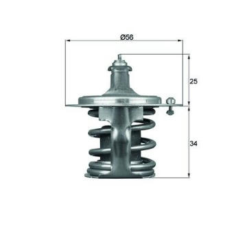 Termostat, chladivo MAHLE TX 79 78D