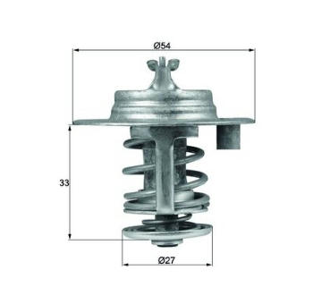 Termostat, chladivo MAHLE TX 95 83D