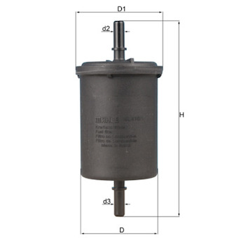 palivovy filtr MAHLE ORIGINAL KL 416/1