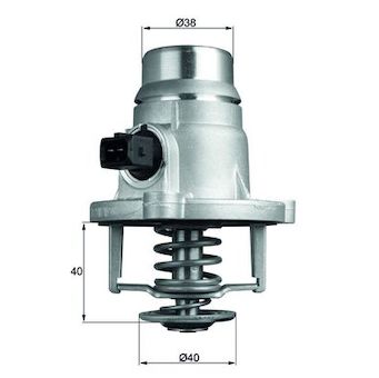 Termostat chladenia MAHLE TM 27 101