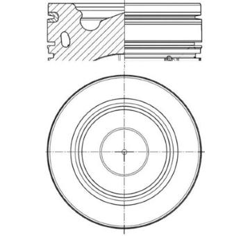 Píst MAHLE 061 PI 00137 000