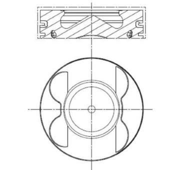 Píst MAHLE 001 PI 00106 002