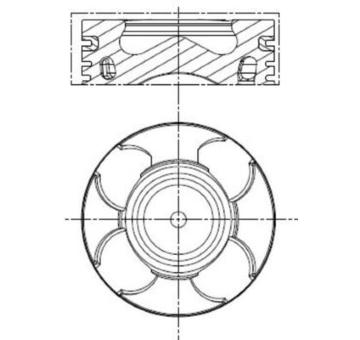 Píst MAHLE 011 PI 00100 000