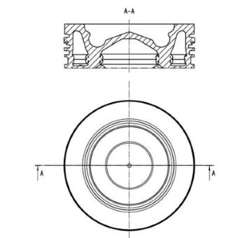 Píst MAHLE 061 PI 00139 000