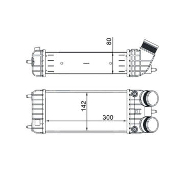 Chladič turba MAHLE CI 418 000S