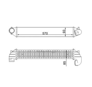 chladič turba MAHLE CI 475 000S