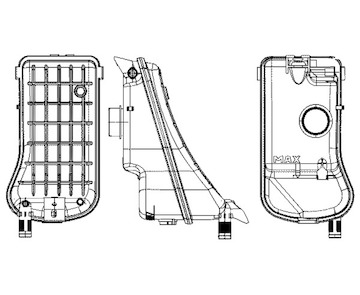Vyrovnávací nádoba, chladicí kapalina MAHLE CRT 15 000S