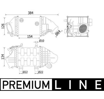 chladič turba MAHLE CI 226 000P