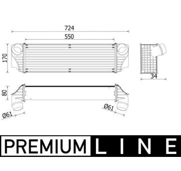 chladič turba MAHLE CI 228 000P