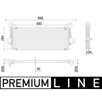 Chladič turba MAHLE CI 515 000P