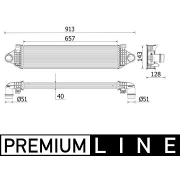 chladič turba MAHLE CI 551 000P