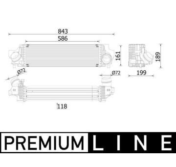 chladič turba MAHLE CI 610 000P