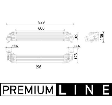 chladič turba MAHLE CI 615 000P