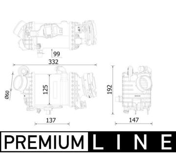 chladič turba MAHLE CI 616 000P