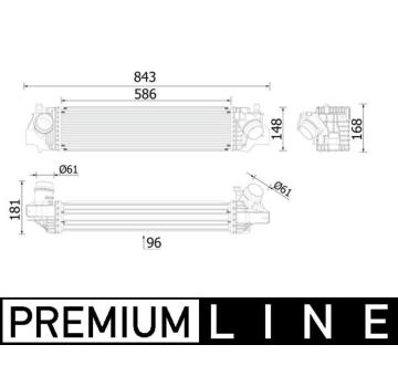 chladič turba MAHLE CI 617 000P