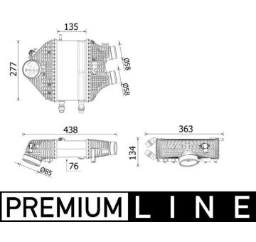 Chladič turba MAHLE CI 618 000P