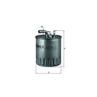 palivovy filtr MAHLE ORIGINAL KL 100/2