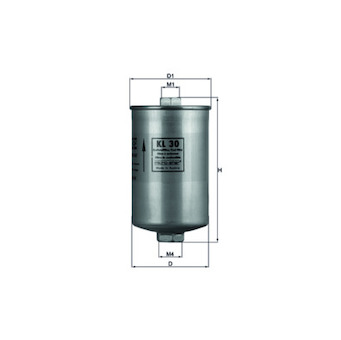 palivovy filtr MAHLE ORIGINAL KL 30