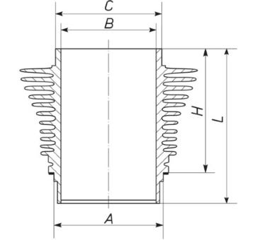 Válcové pouzdro MAHLE 029 WR 05 00