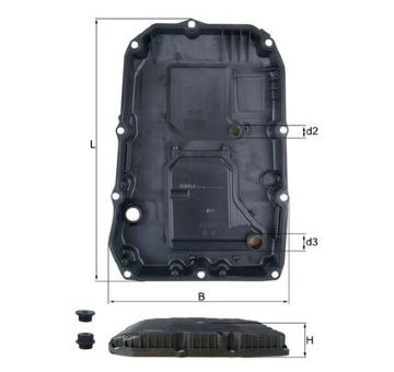 Olejová vaňa automatickej prevodovky MAHLE HX 196 KIT