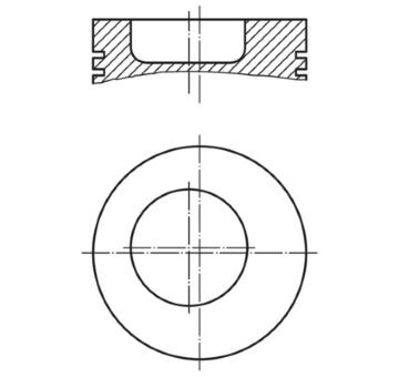 Píst MAHLE 227 PI 00110 000