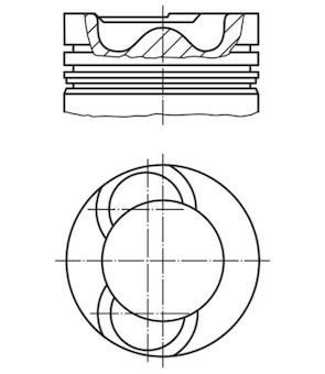 Píst MAHLE 061 64 00