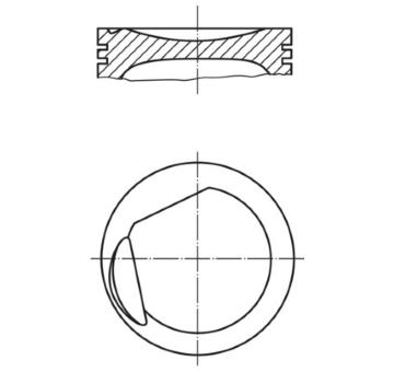 Píst MAHLE 201 50 01