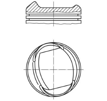 Píst MAHLE ORIGINAL 013 32 01