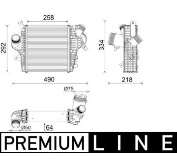 Chladič turba MAHLE CI 637 000P