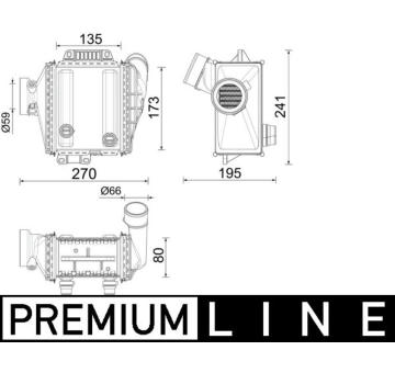 chladič turba MAHLE CI 639 000P