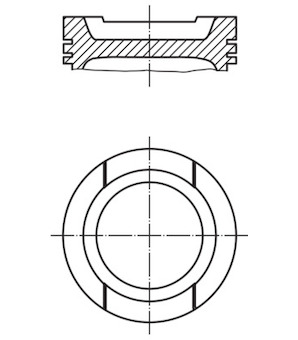 Piest MAHLE 033 01 01