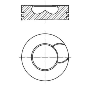 Píst MAHLE 213 70 00