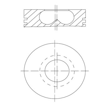 Píst MAHLE 081 PI 00123 000